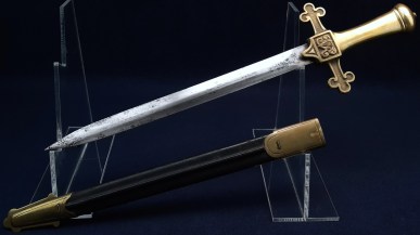British Victorian Mark II 1895 Pattern Drummers Sword of the Grenadier Guards, 1903 05
